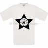 Tee-shirt Blanc Homme 20ème Anniversaire - Since 20 Ans